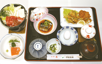 伊達温泉 食事