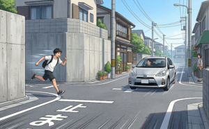 だろう運転による飛び出し事故