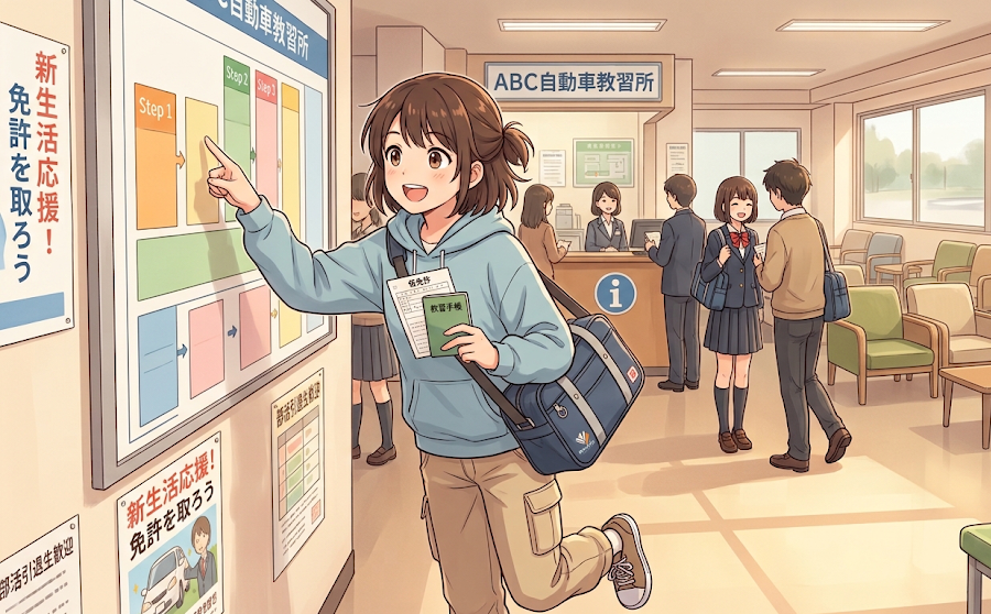 秋に入校する学生