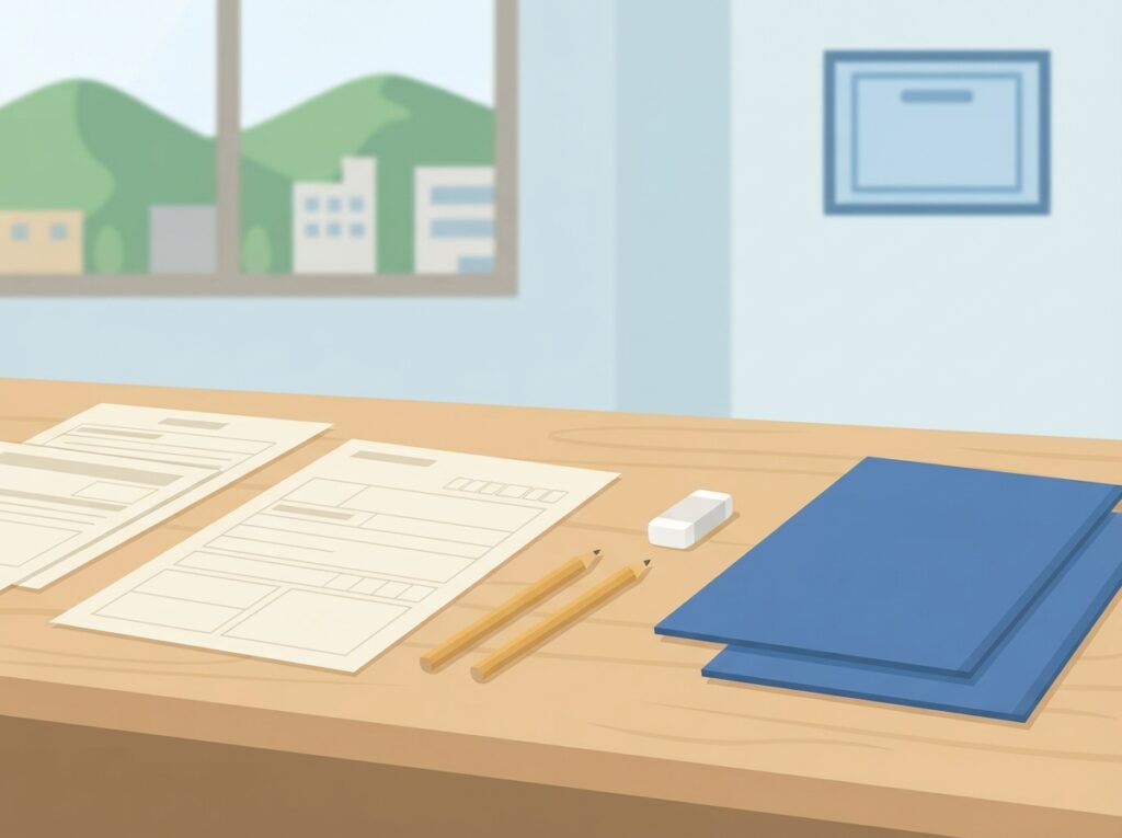 運転免許学科試験に必要な持ち物と申請書類一式